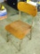 Vintage child's school chair is in very good shape. 13