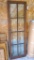 Vintage eight pane cupboard door. Approx. 19
