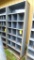 Metal shelving unit, approx. 3' w x 12