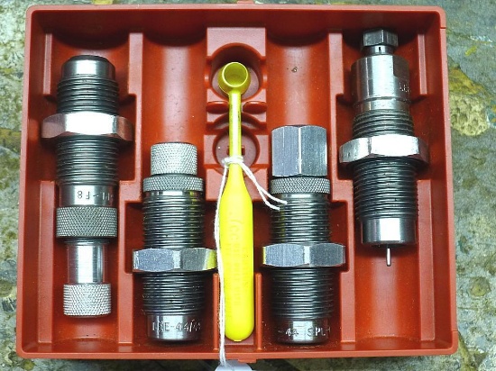 Lee four piece reloading set, carbide, .44 Special / .44 Mag.