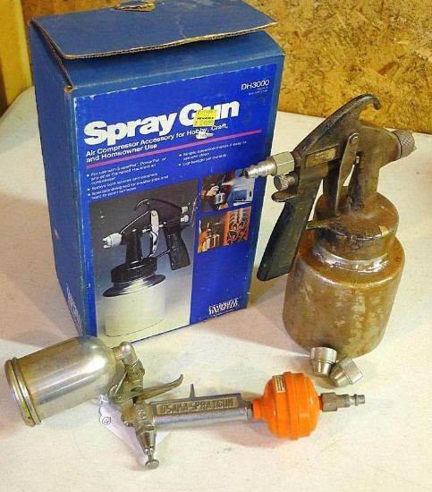 Osaka Spray gun and another spray gun.