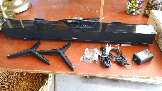 RCA Home Theater Sound Bar, Model RTS735E. Seller states that it works.