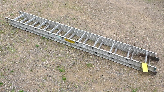 20 ft. aluminum extension ladder.