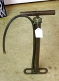Antique tire pump by Dalton Foundries, Warsaw, Indiana. Still works.
