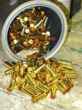 1/3 gallon of beautiful .44 Magnum brass. Head stamp is star -- star. We believe this to be new