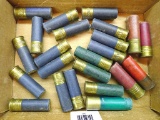 Vintage paper shot shells in 16 gauge and 12 gauge, plus more by Peters, Federal, JC Higgins,
