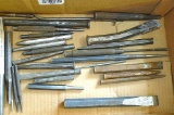 Craftsman, Snap On and other USA-made punches, chisels, and drifts plus some others. Up to 8