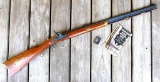 Thompson Center .45 cal Hawken black powder cap lock muzzle loading rifle with fully adjustable rear