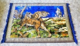 Beautiful tapestry from Thailand was brought back to US in 1968 by a Vietnam vet. Approx. 6' x 4'.