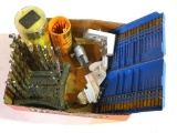 Assortment of drill bits, ranging from 1/16