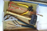 Pair of Diamalloy adjustable pliers, open up to 4