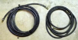 Two air hoses totaling approx. 35'.