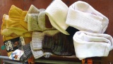 Leather choppers, liners, knit gloves and three pair of work socks. All in nice condition.