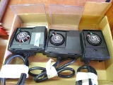 Three Intermatic rain tight outdoor timers.