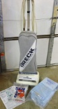 Oreck XL 9200 G vacuum cleaner, extra bags and more. Vacuum works.