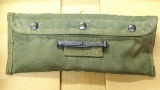 Military gun cleaning kit. Pouch is marked US. Appears complete.