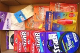Fishing spinners, crab line, night bobby, fishing line and more. Line incl. Berkley and Stern. Most