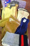 Lined leather gloves, choppers, work gloves, wool socks and more. One pair of Kinco work gloves are