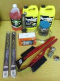 No Shipping. Two full containers of Prestone antifreeze/coolant, gallon of RV/Marine antifreeze,