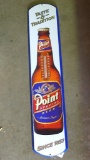 Point Special Beer thermometer sign. Great graphics. Approx. 8