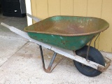 Metal wheelbarrow, approx. 37