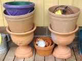 Assortment of planters incl. 16
