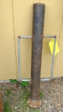 Homemade fence post driver, 38
