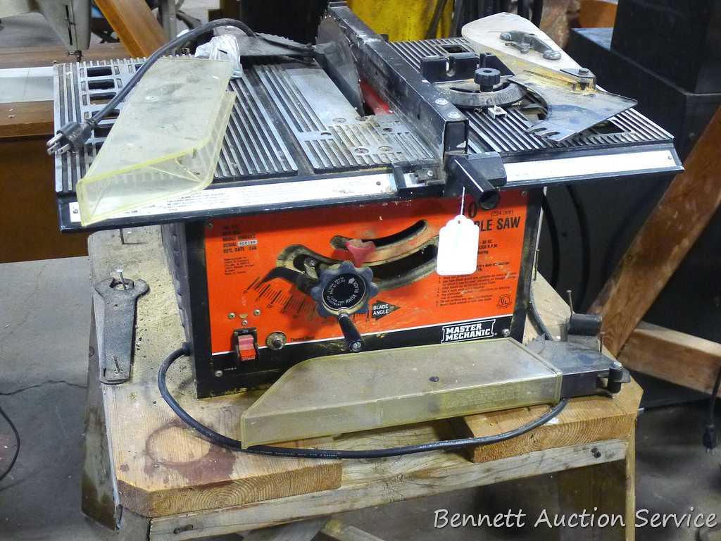 Master mechanic 2024 table saw