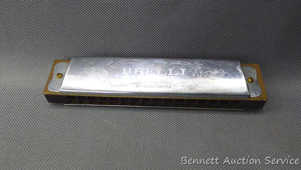 Brelli harmonica is 5" long | Proxibid
