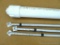 3 extendable aluminum poles, largest opens to 11'. Comes with a PVC carrying tube that is approx