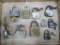 Vintage padlocks incl. Masters, Slaymaker, Lockwood and more. A few keys are included.