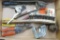 Wire brush, wire strippers, cutter and more.