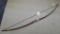 Vintage wooden long bow, 52