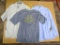 Two men's XL Natural Gear Dry Vent shirts, one with tags & Real Tree XXL t-shirt. All appear in nice