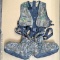 Camouflage Hunter Safety System Tree Stalker vest, size L/XL and camouflage Ice Breaker insulated