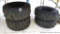 Front and rear Good Year four-wheeler tires are sizes AT24x10-11 and AT24x8-11 and are estimated to