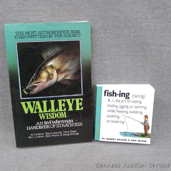 Walleye Wisdom and Fish-ing pocket dictionary.