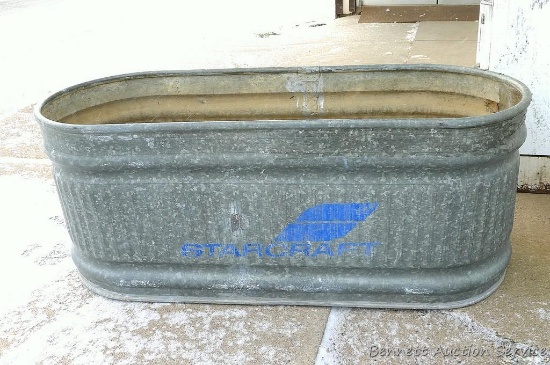 Star Craft stock tank has good graphics and is in good condition. Tank was stored inside and