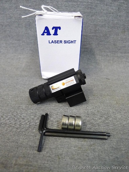 NIP AT red laser sight includes three batteries and more.