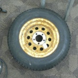 Good rim for your trailer spare takes a 15