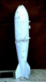 Torpedo or bomb shell stands 5'3