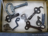 Antique cast iron and other specialty keys up to 3
