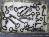 Antique cast iron and other specialty keys up to 3-1/2