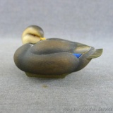 2001 Ducks Unlimited Jett Brunet miniature decoy, approx. 3-1/2
