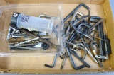 Assortment of hex wrenches, longest is 7