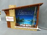Neat Hamm's Beer light with three scenes (see pictures) that cycles through. Cord needs new end