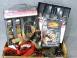 Camouflage buckle lock tie downs and other tie downs; Kill Zone DVD, NIP.