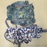 Critters Dreams Lil Backpack and Critters Dreams camouflage fanny pack. All zippers work, padded