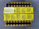 One full and one partial box of Remington Express Core-Lokt rifle cartridges. 308 Win 150 grain