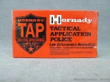 Two full boxes of Hornady Tactical Application Police ammunition. 308 Win 168 gr. A-Max Tap